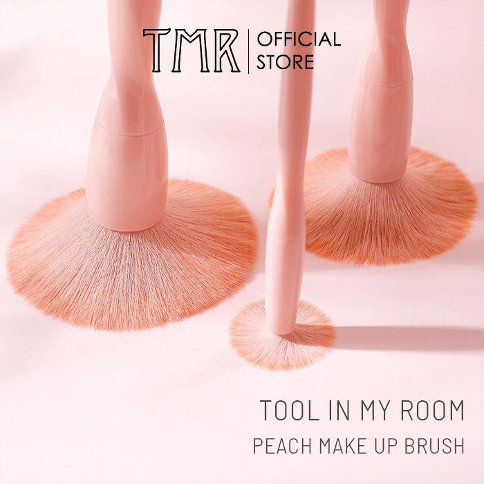 Cọ Má Hồng Peach Blush Brush TMR chính hãng, Cọ Tạo Khối, Bắt Sáng lông cọ mềm mượt cao cấp, tạo độ tự nhiên cho má hồng