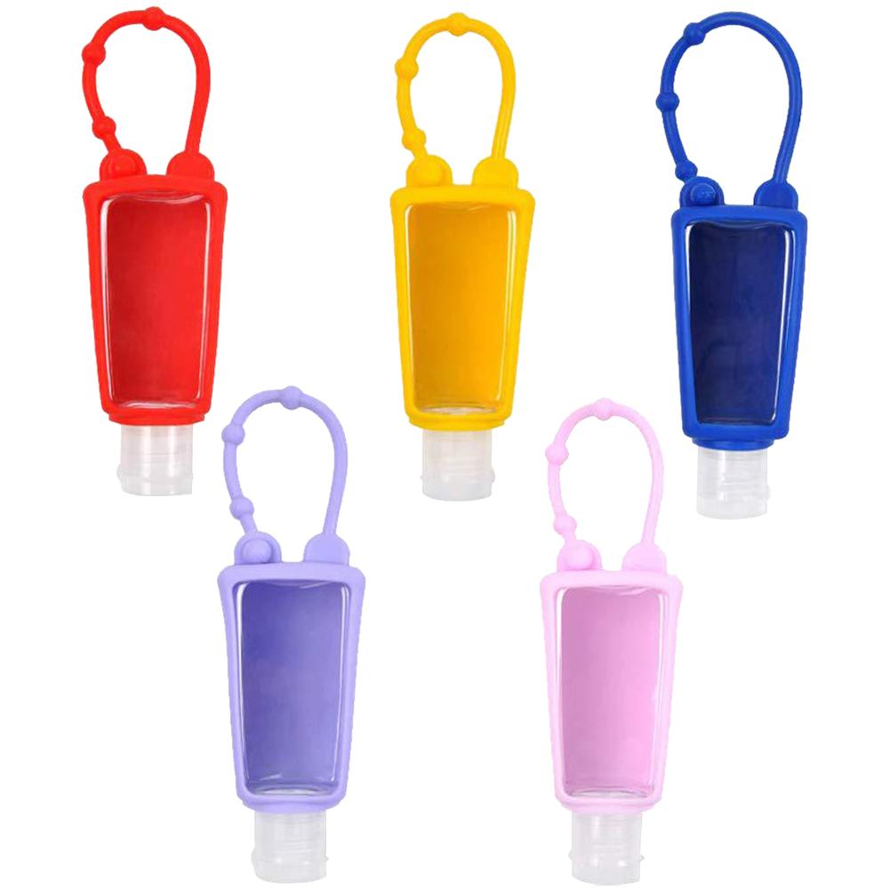 Set 5 Lọ Rỗng Đựng Xà Phòng Du Lịch 30ml / 1oz Có 5 Màu Khác Nhau