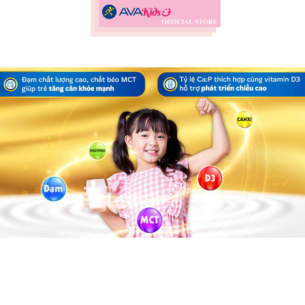 Sữa bột Nutifood GrowPLUS+ xanh hương vani 900g (từ 1 tuổi) giúp tăng cân