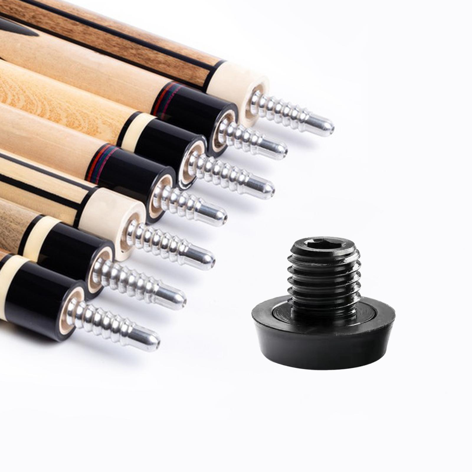 Pool Cue Extension Portable Practical Billiard Bottom Plug for Playing Clubs