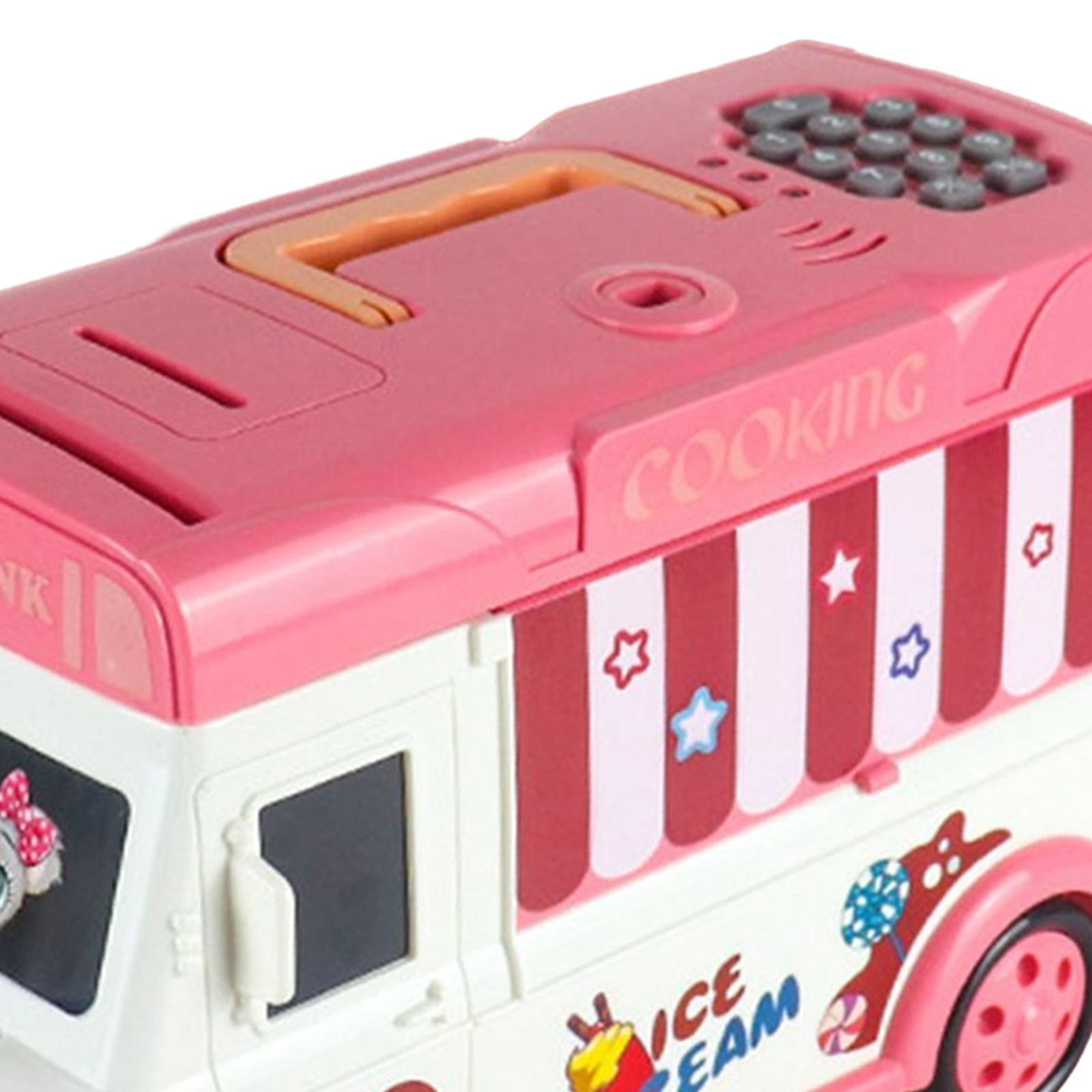 ATM Piggy Money Toy Pretend Password Protection for Girls Boys Holiday Gifts
