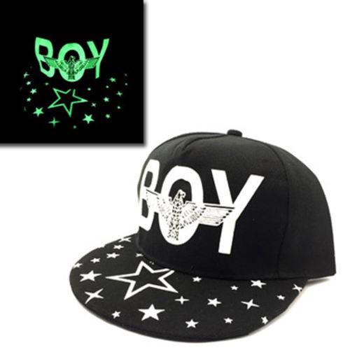 Nón snapback phát sáng phong cách Hip-hop cho nam và nữ-- hàng_bền xịn