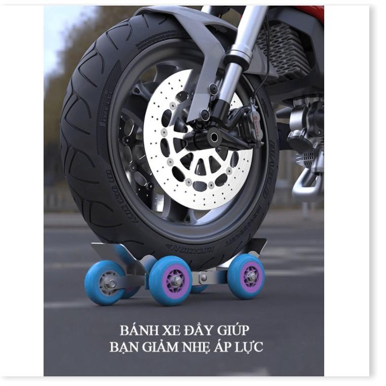 Bánh xe đẩy trợ lực khẩn cấp cho bánh sau khi thủng lốp