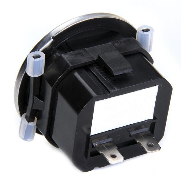 Hour Meter 100-250vac - Silver Round