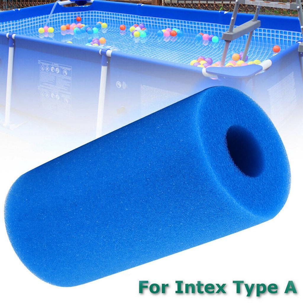 4pcs New For Intex Type A Swimming Pool Filter Pump Foam Cartridge 20x10cm