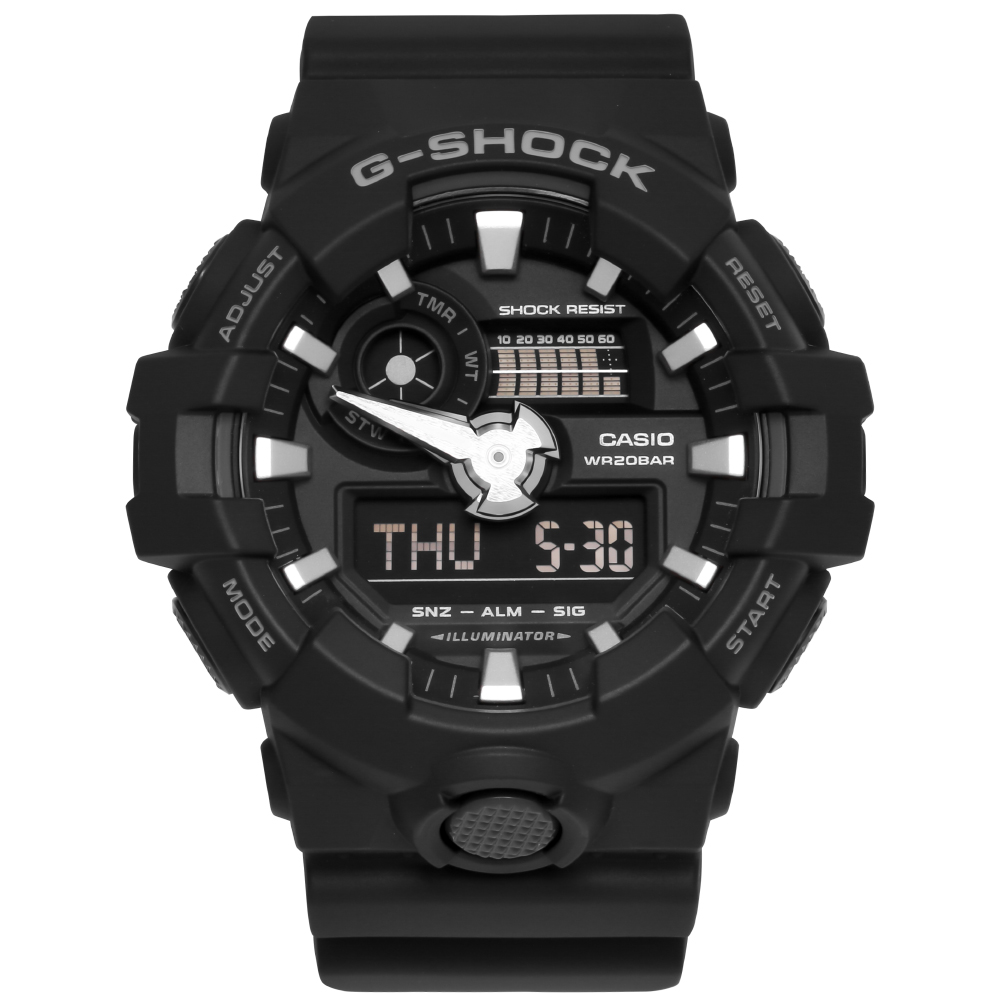 Đồng hồ Nam G-Shock GA-700-1BDR - Hàng chính hãng