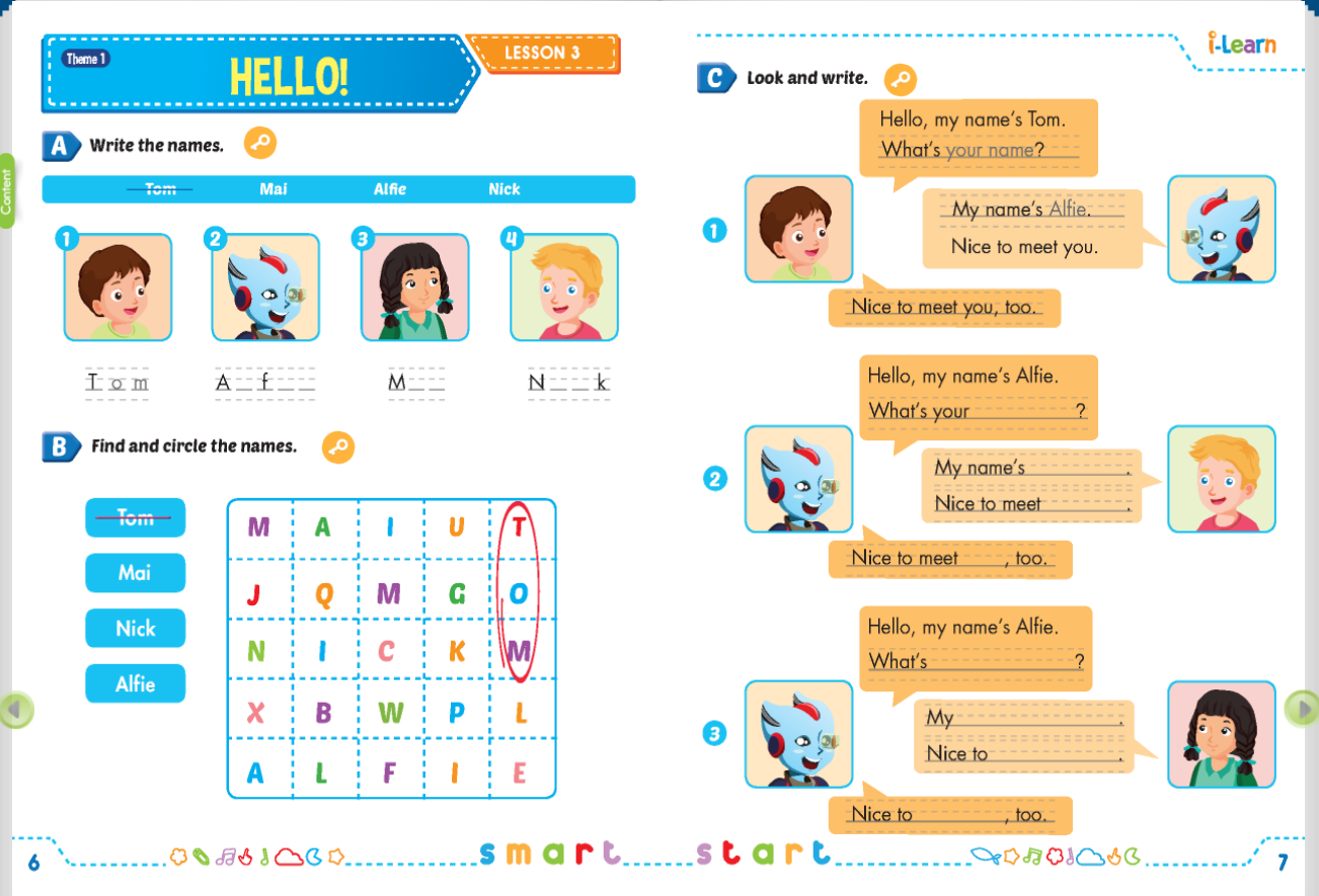 Hình ảnh [E-BOOK] i-Learn Smart Start Level 2 Sách mềm sách bài tập