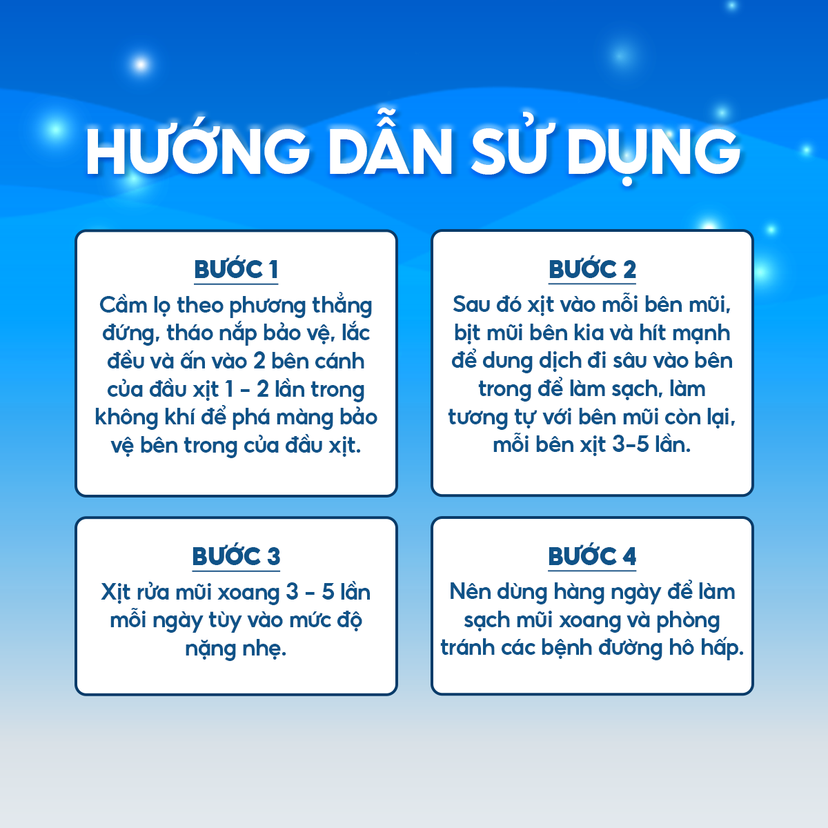 Xịt Rửa Mũi Xoang VINH GIA B Chứa Tinh Dầu Tràm, Giảm Dị Ứng, Nghẹt Mũi, Dùng Cho Trẻ Em Từ 3 Tháng Tuổi 75ml