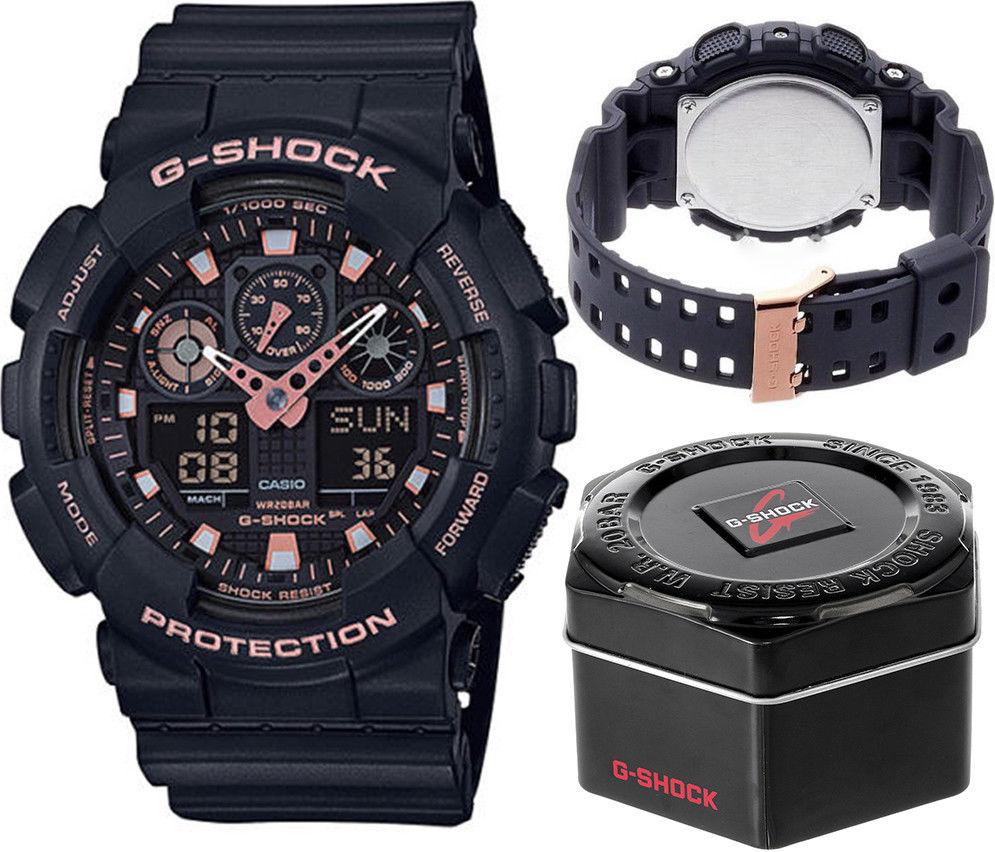 Đồng hồ nam dây nhựa Casio G-SHOCK GA-100GBX-1A4DR