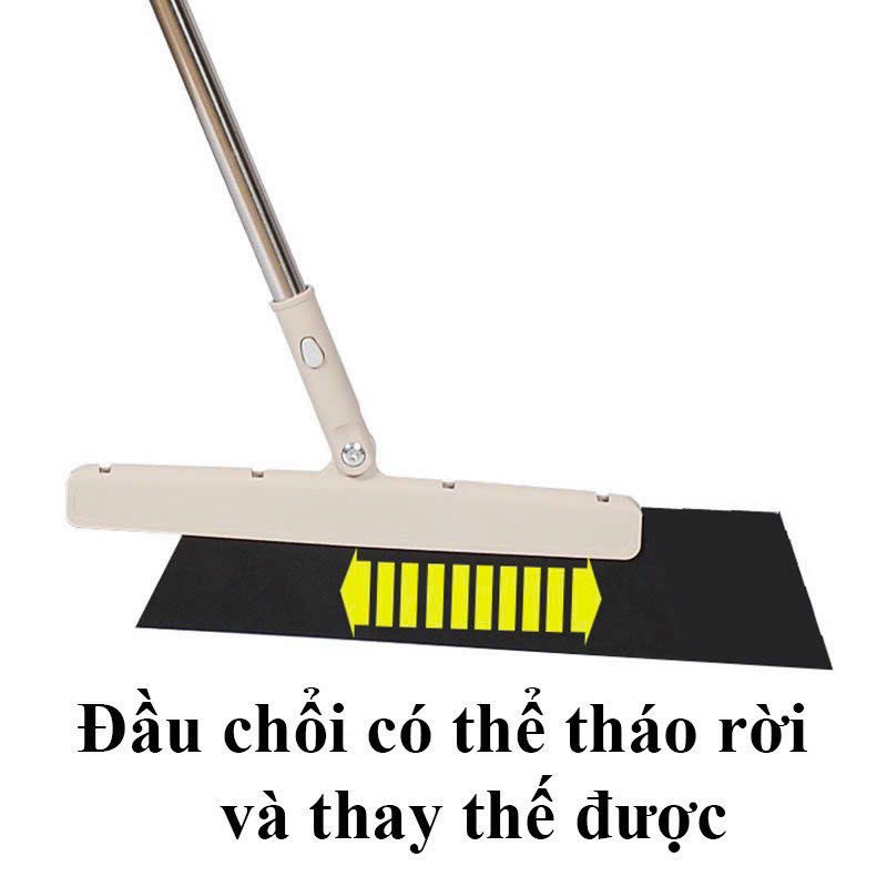 Cây Gạt Sàn Gạt Kính Đa Năng Xoay 360 Độ Cán Tùy Chỉnh Độ Dài Từ 85 - 135cm, Chổi gạt nước - HÀNG CHÍNH HÃNG MINIIN