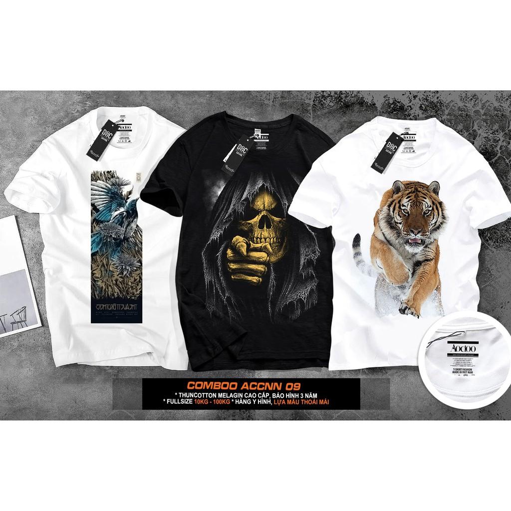 SALE SỐC CHỈ 99k/3Áo - Áo thun nam - Áo thun nữ - Áo bigsize -