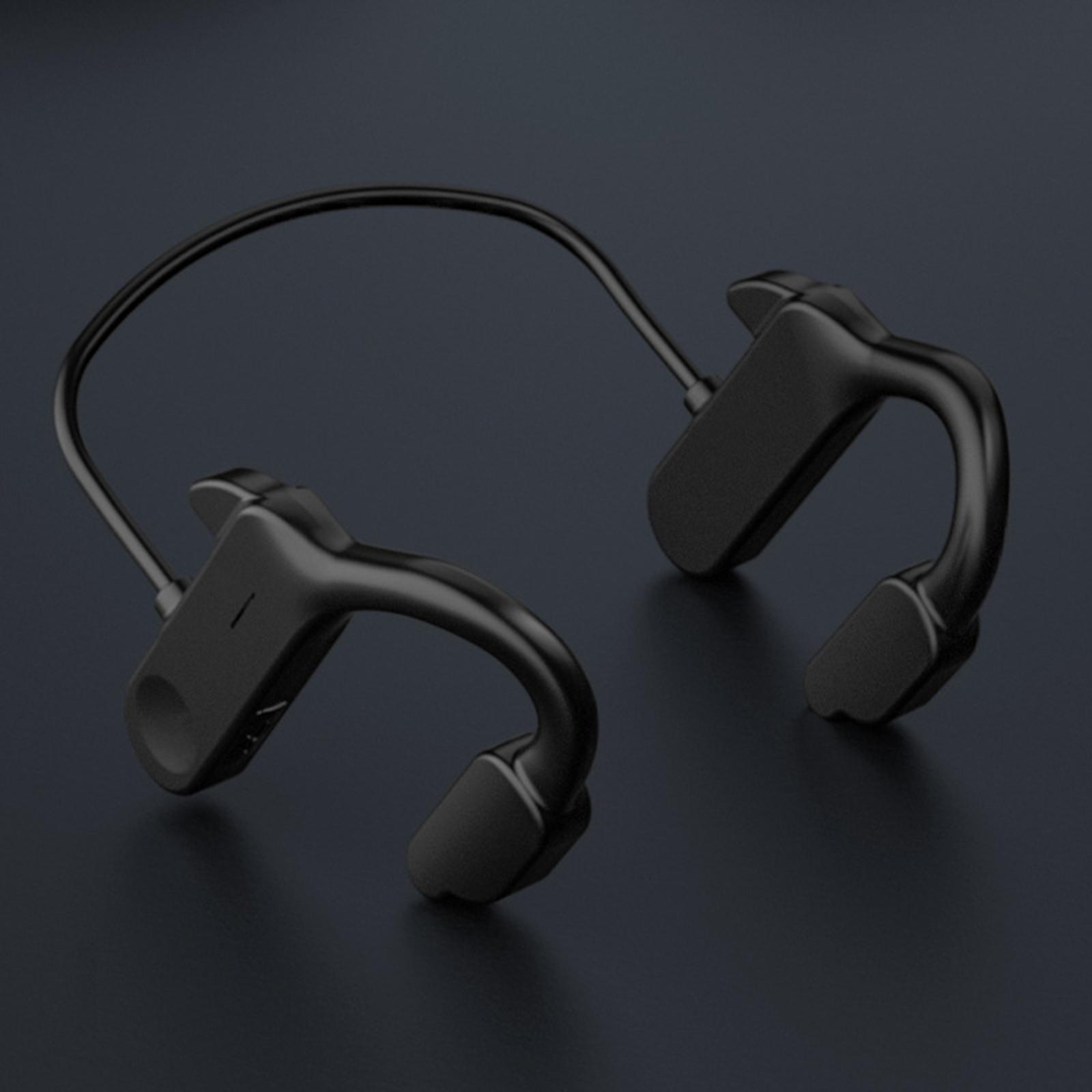 2 Pieces Open-Ear Bone Conduction Headphones Bluetooth 5.2 Lightweight