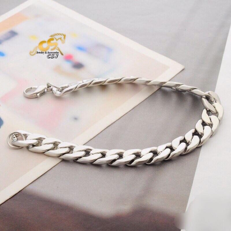 Lắc tay inox nam