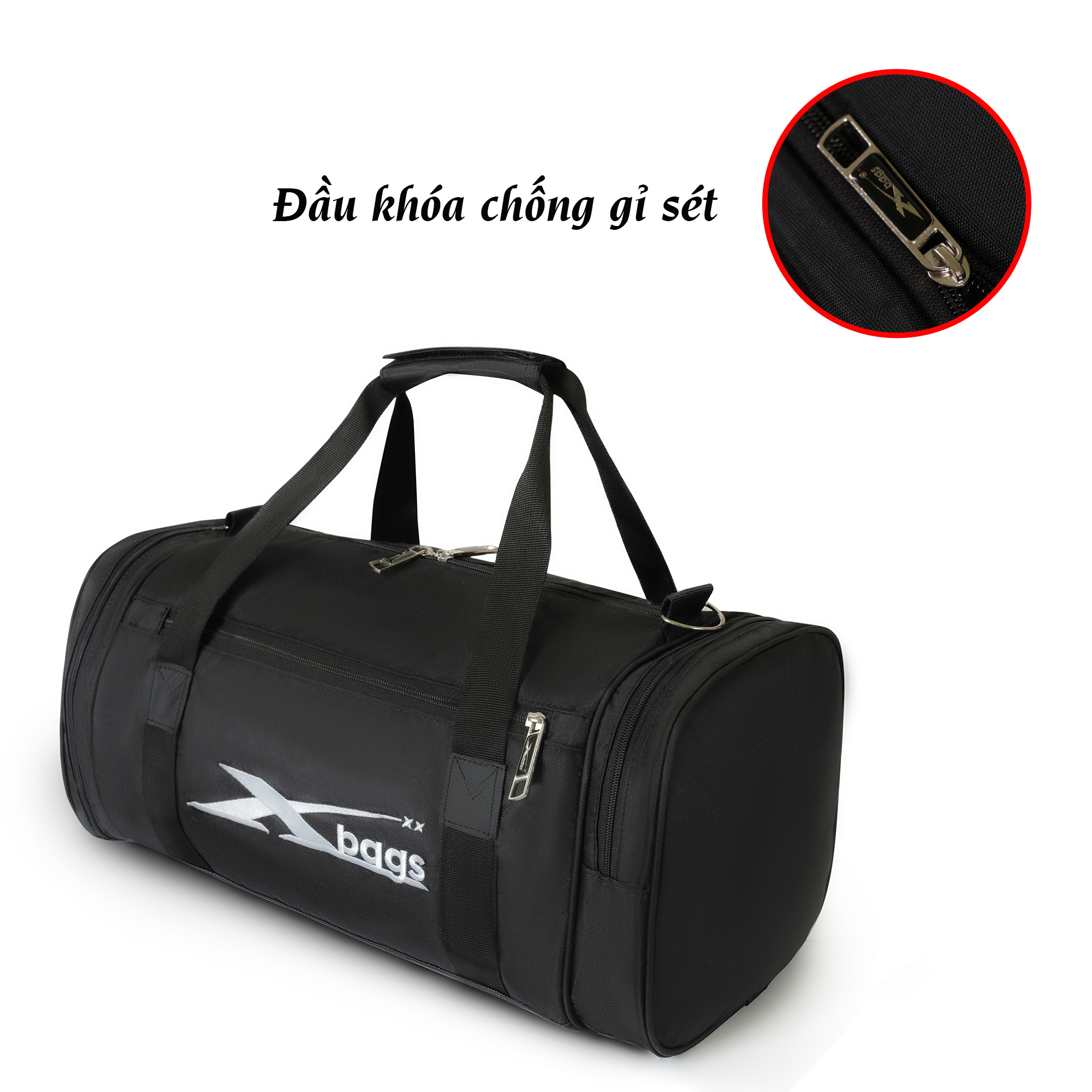 Túi trống đựng đồ gym Xbags Xb 6001 túi du lịch nhỏ có ngăn để giày