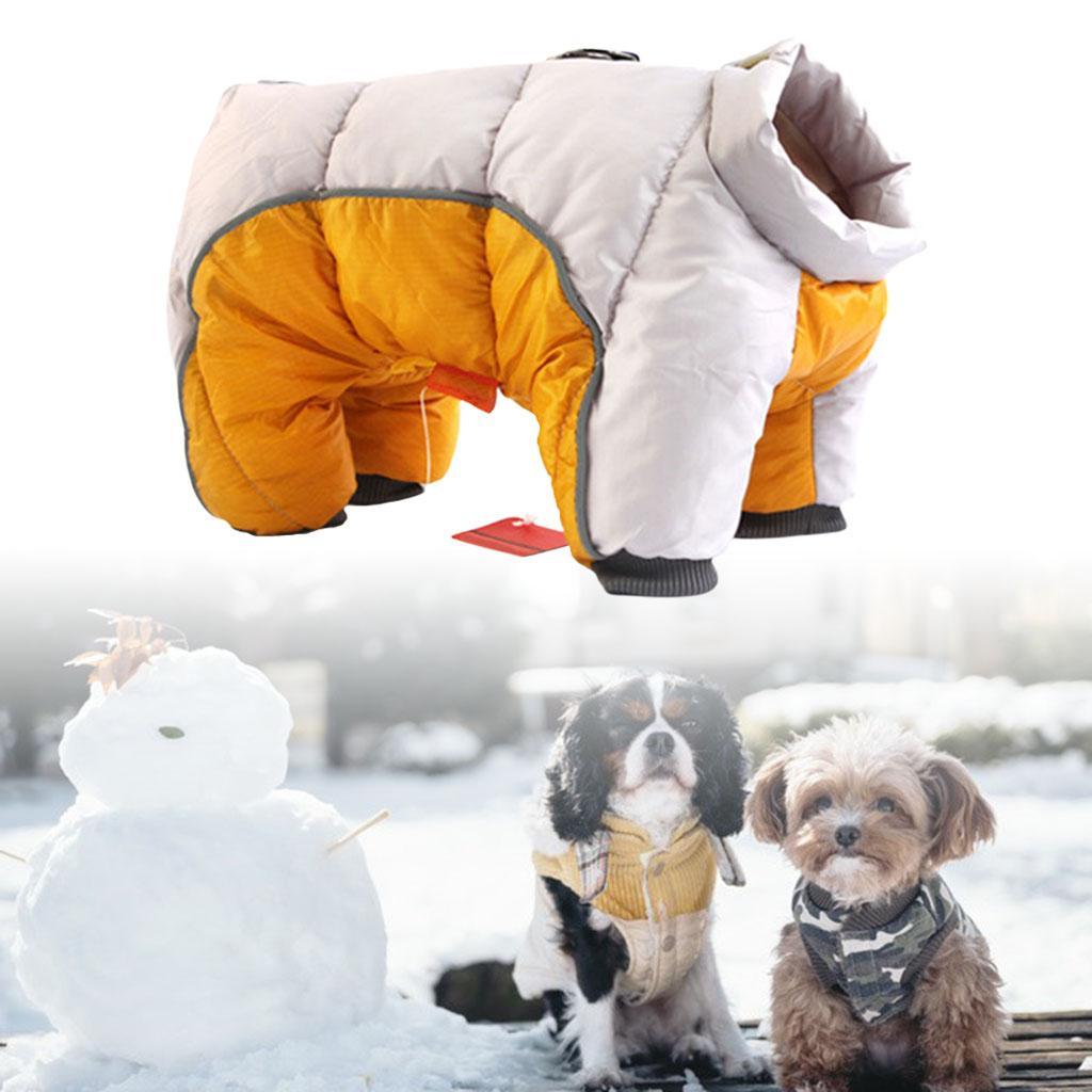 Winter Pet Dog Clothes Warm Jacket Thicker Cotton Coat Waterproof Clothing