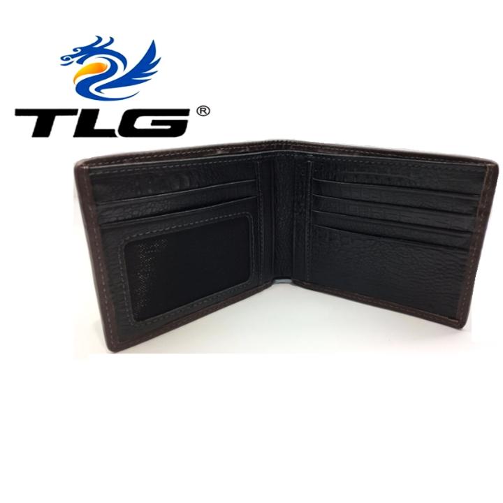 Ví nam da bò vân cá sấu Đồ Da Thành Long TLG 204460