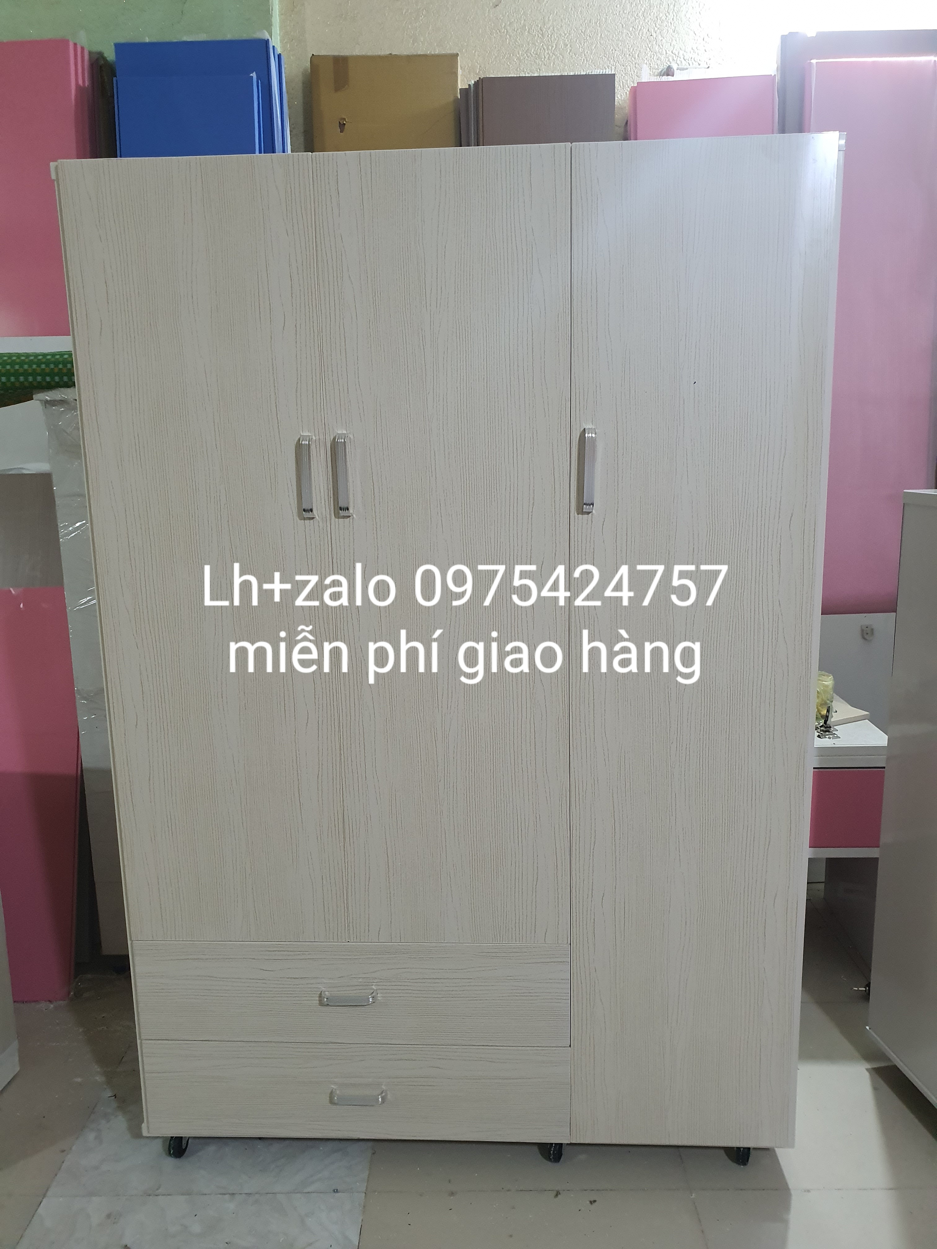 Tủ nhựa đài loan 3 cánh
