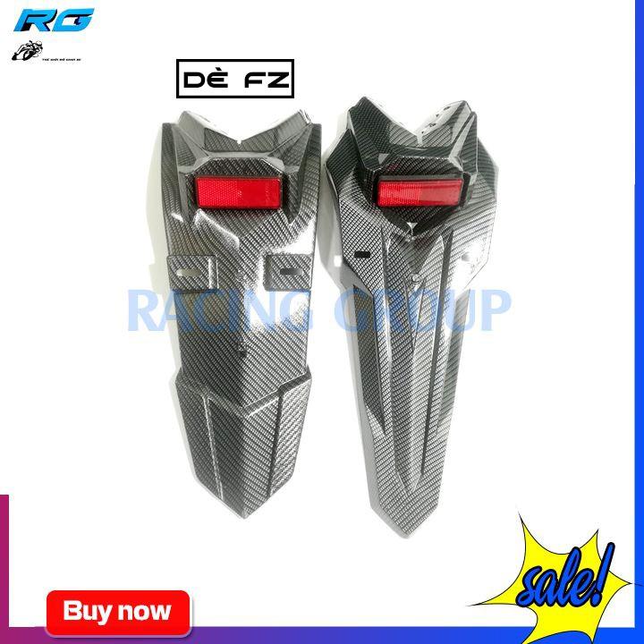 Dè Chắn Bùn Fz - Sonic Dành Cho Exciter 150 Màu Đen Carbon