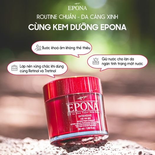 Kem Dưỡng Da EPONA All In One Total Skin Care Intensive Dưỡng Ẩm Chống Lão Hóa