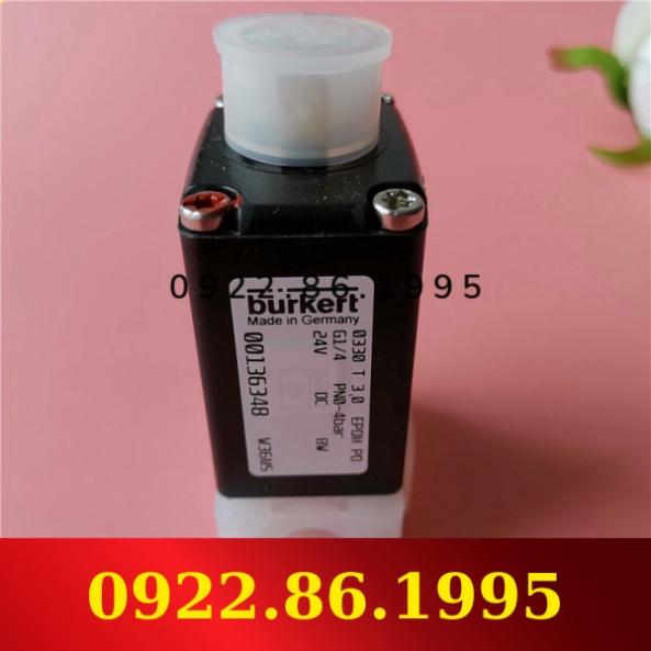 Van Điện Từ Burkert Van Điện Từ Chống Ăn Mòn 0330 Chống Ăn Mòn Pvdf 24VDC 00136348