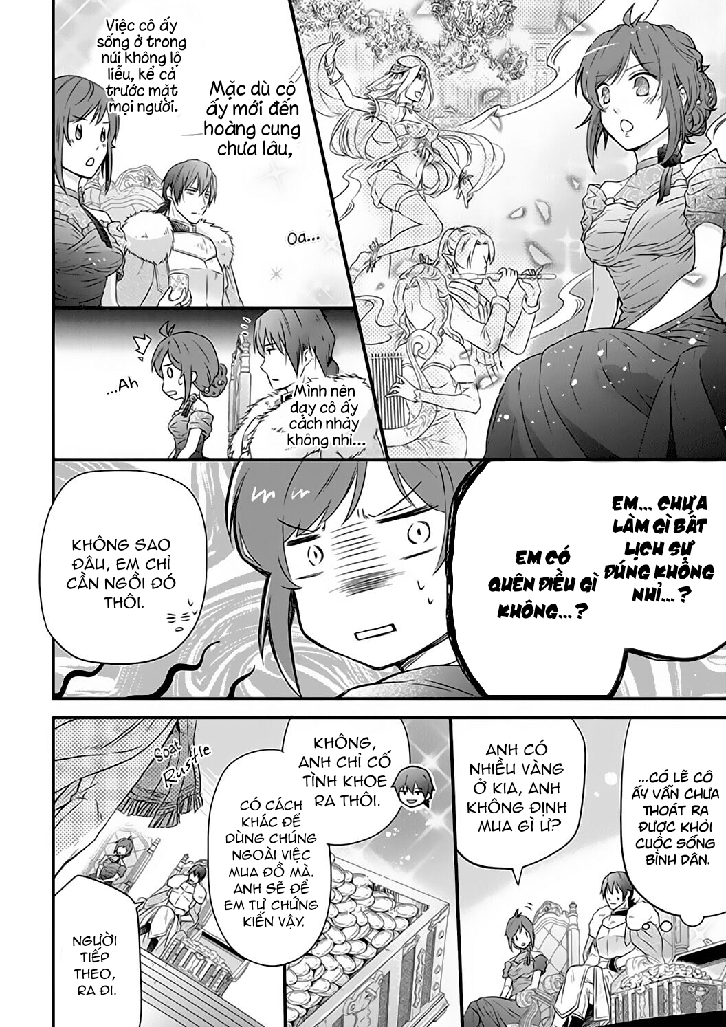 công chúa bị nguyền rủa được giam giữ bởi kỵ sĩ tàn bạo - khắc lên dấu ấn của tình yêu vĩnh cửu chapter 4 17