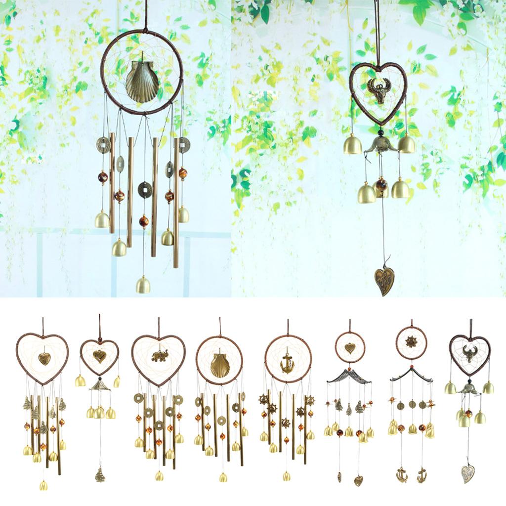 Metal Wind Chime Home Outdoor Garden Hanging Decor