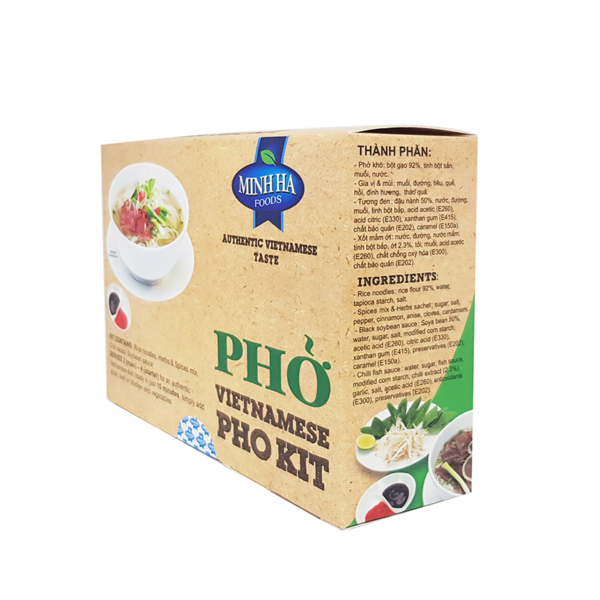 Bộ nguyên liệu nấu phở Minh Hà 138g - Vietnamese Phở Kit 138g