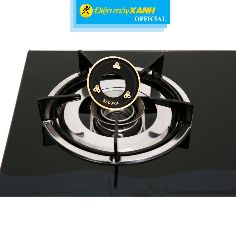 Bếp ga đôi Sakura SA-695SG - Hàng Chính Hãng