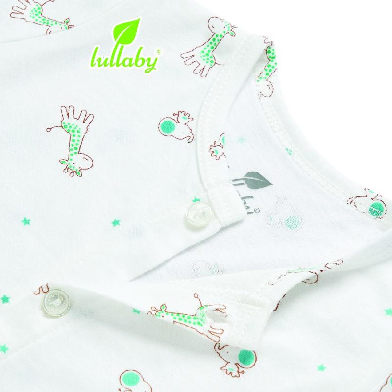 Lullaby - Bộ quần áo cài giữa tay dài - NH605-606P
