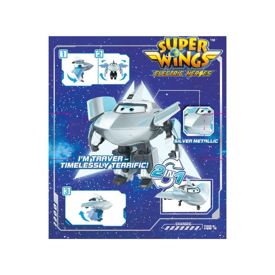 Đồ Chơi Robot Robot Biến Hình Cỡ Lớn - Traver Sôi Nổi - Super Wings YW780232