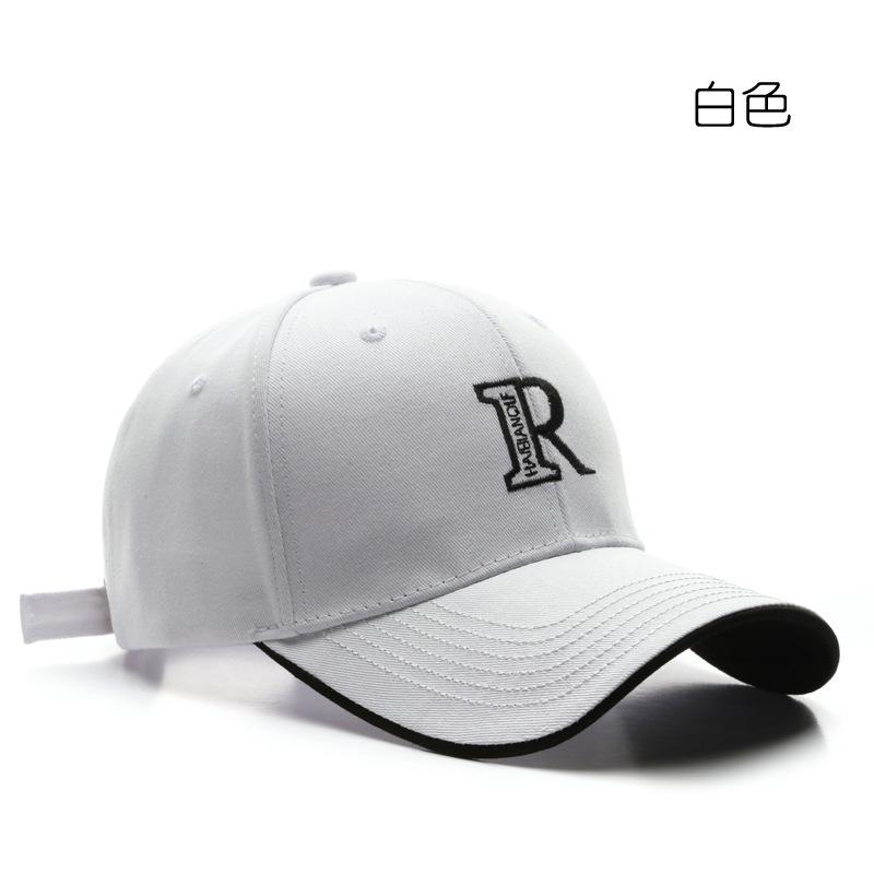 SLECKTON Thời Trang Mũ Bóng Chày Cho Nam Và Nữ Chữ R Thêu Mũ Snapback Thường Ngày Mùa Hè Nón Che Nón Thể Thao Unisex Color: Pink Size: Adjustable