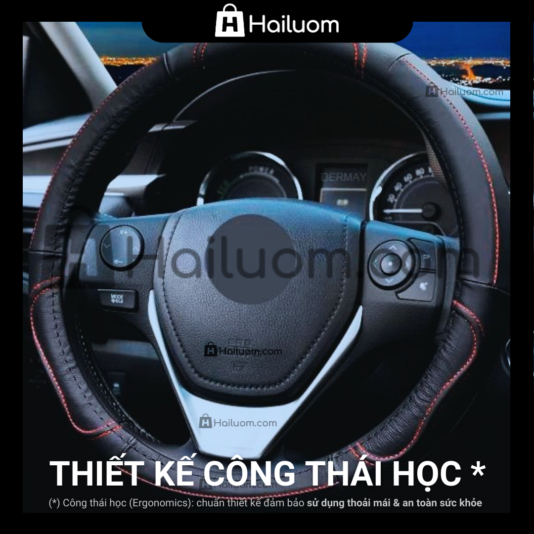 Bọc Vô Lăng AUDI E-TRON SUV Cao Cấp | Bọc Volang Công Thái Học