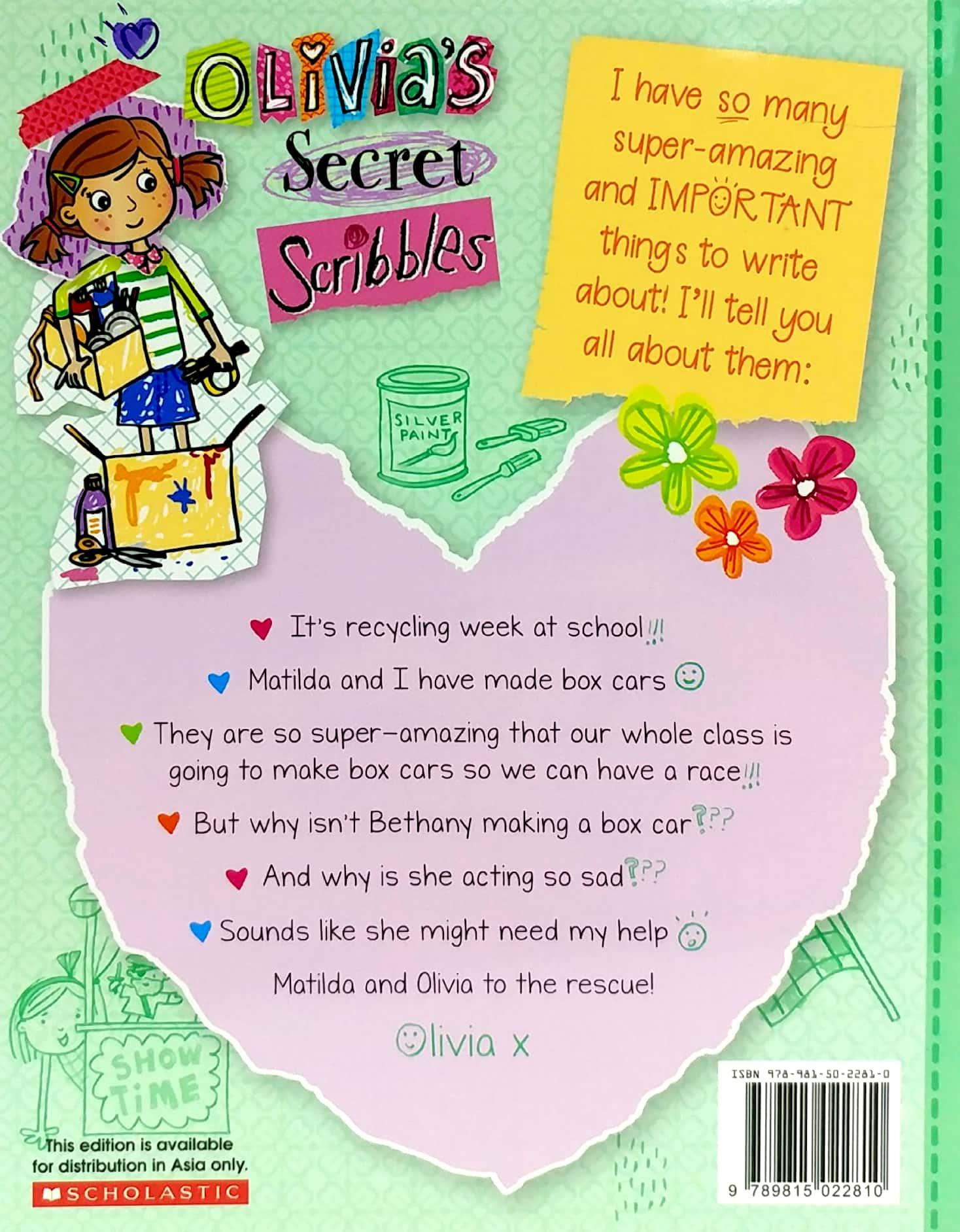 Olivia's Secret Scribbles #6: Box Car Racers