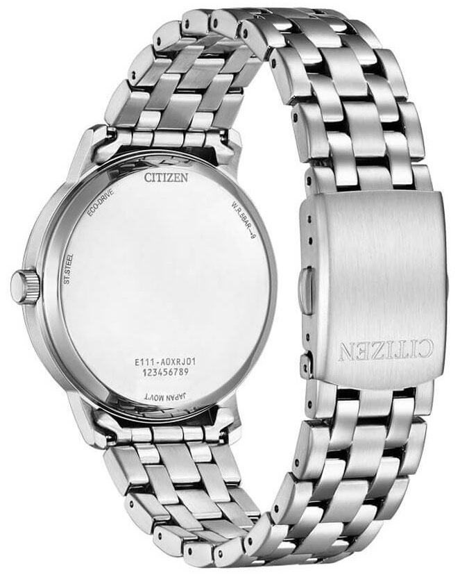 Đồng Hồ Nam Citizen Eco-Drive BM7461-85L - Dây Kim Loại - Kính Khoáng - Mặt Xanh