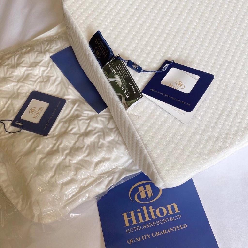 Gối Cao Su Non Hilton Chống Đau Mỏi Vai Gáy