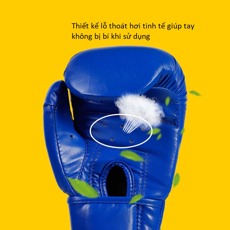 Găng tay tập boxing, võ thuật hỗ trợ bảo vệ cổ tay nắm tay khi tập luyện, Găng tay đấm bốc bảo vệ toàn diện cao cấp