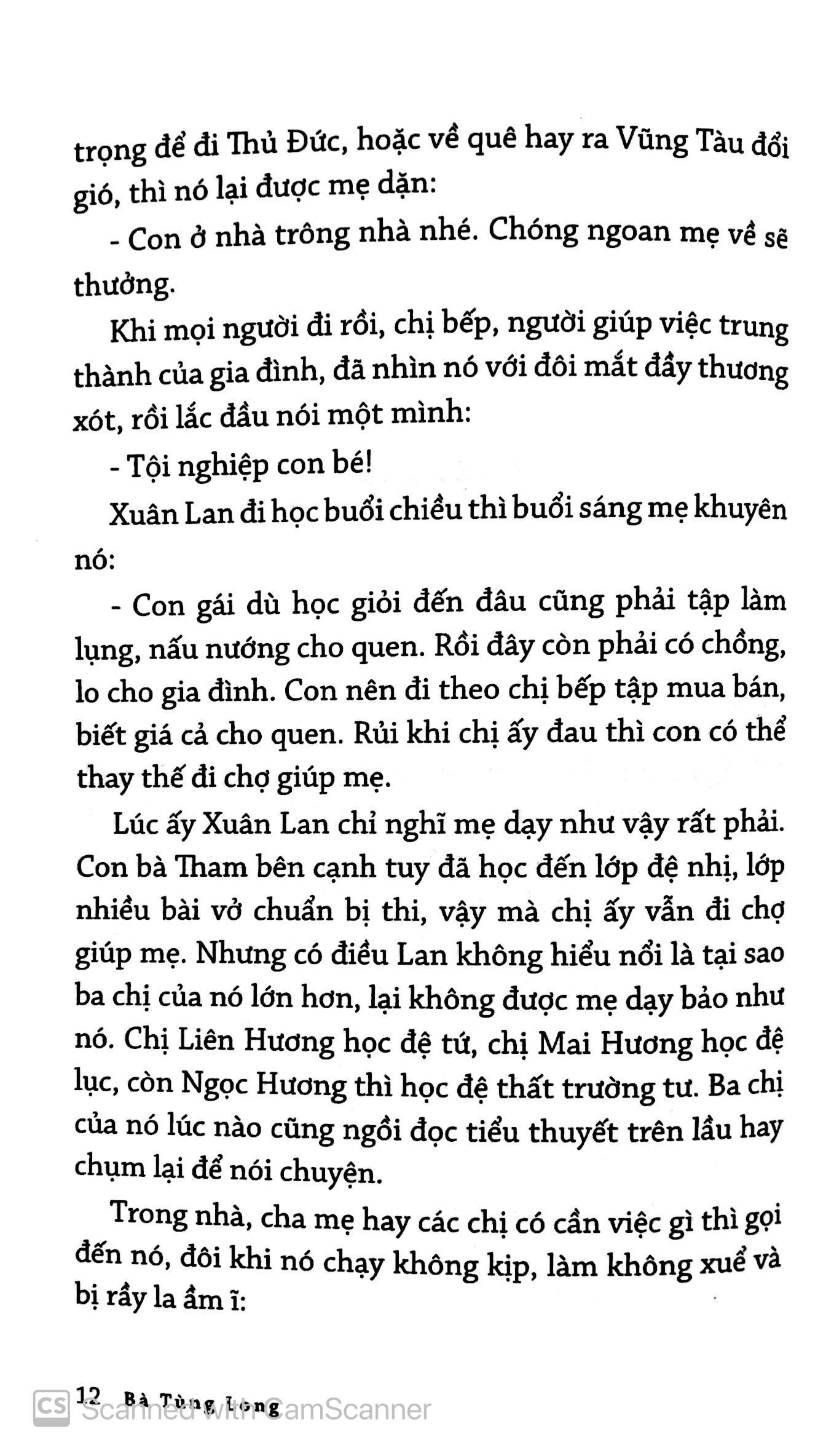 Sách Bà Tùng Long - Đời Con Gái