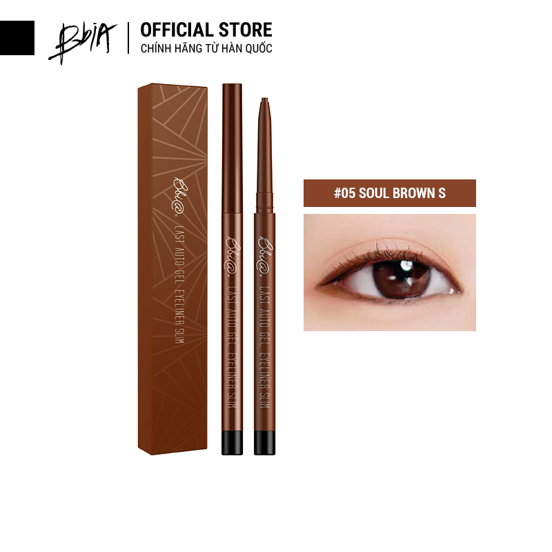 Gel chì kẻ mắt Bbia Last Auto Gel Eyeliner Slim 0.1g (5 màu)