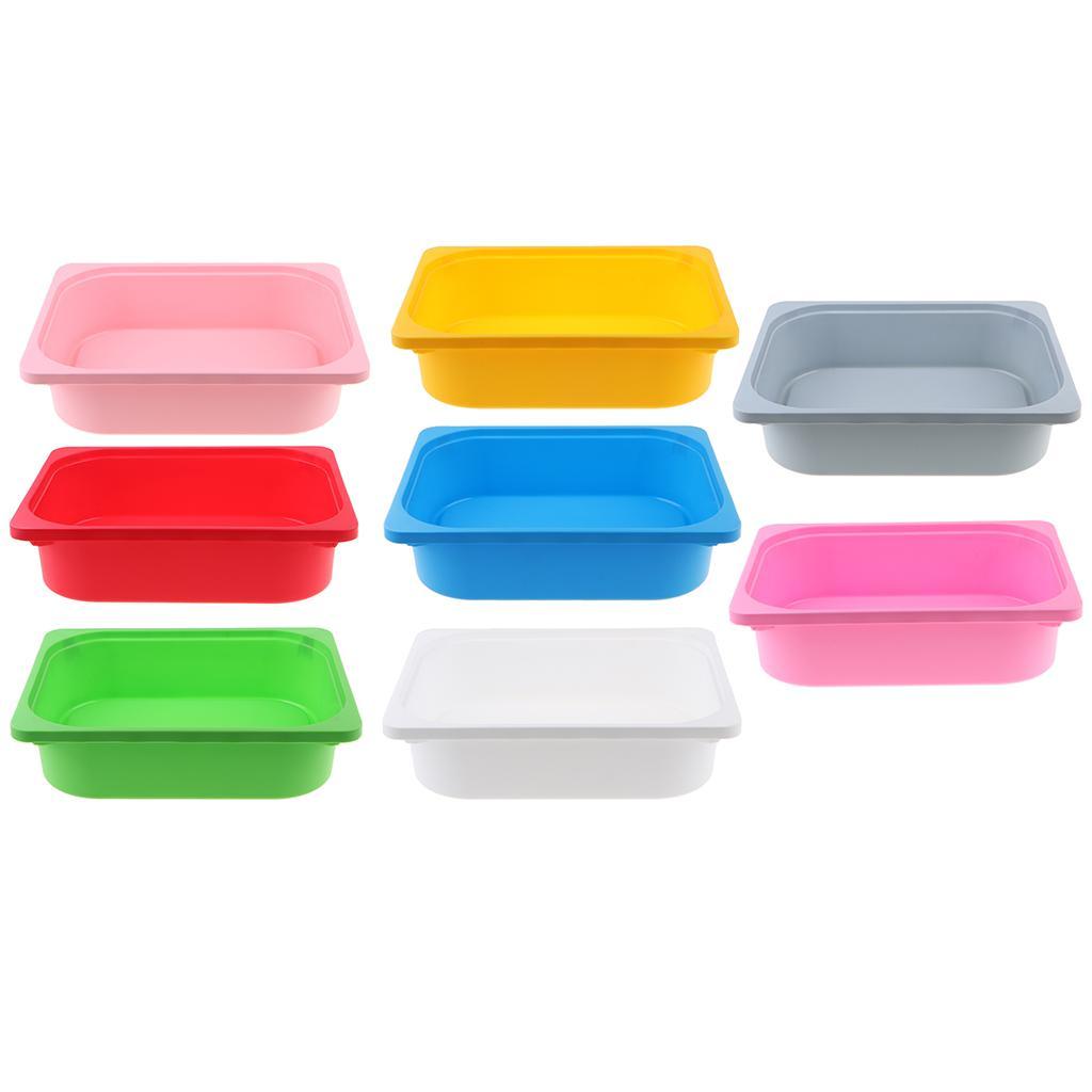 Colorful Storage Organizing Basket, Bedroom Vanity, Drawer, Closet Toy Organizer Bins