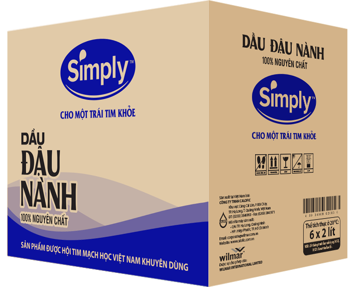 Dầu Đậu Nành Simply 1L/2L/5L