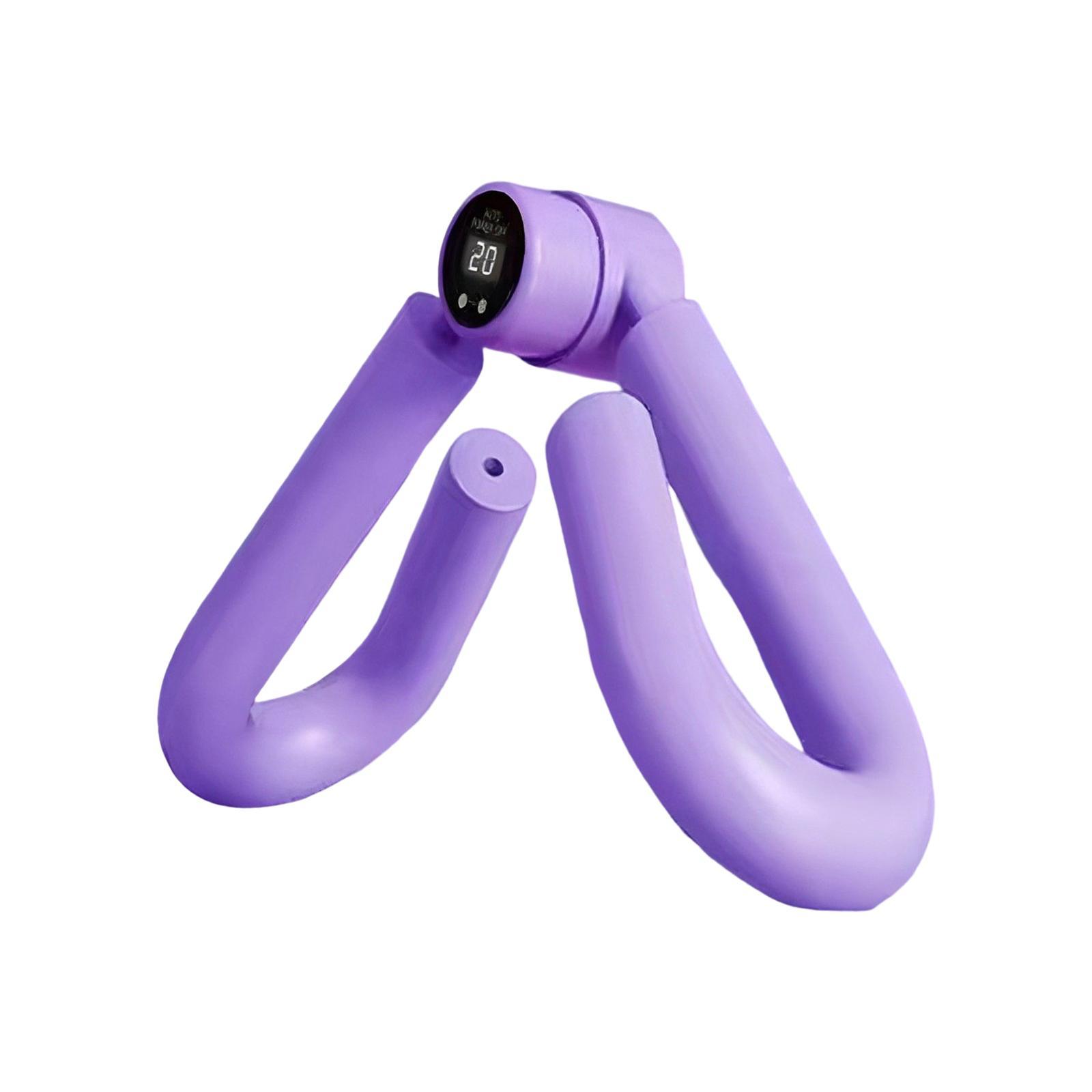 Inner Thigh Exerciser, Leg Thigh Exerciser with Counter, Bodybuilding Fitness Tool, Anti Slip Trainer Clip, Muscle Exerciser, Trimmer Hip Trainer