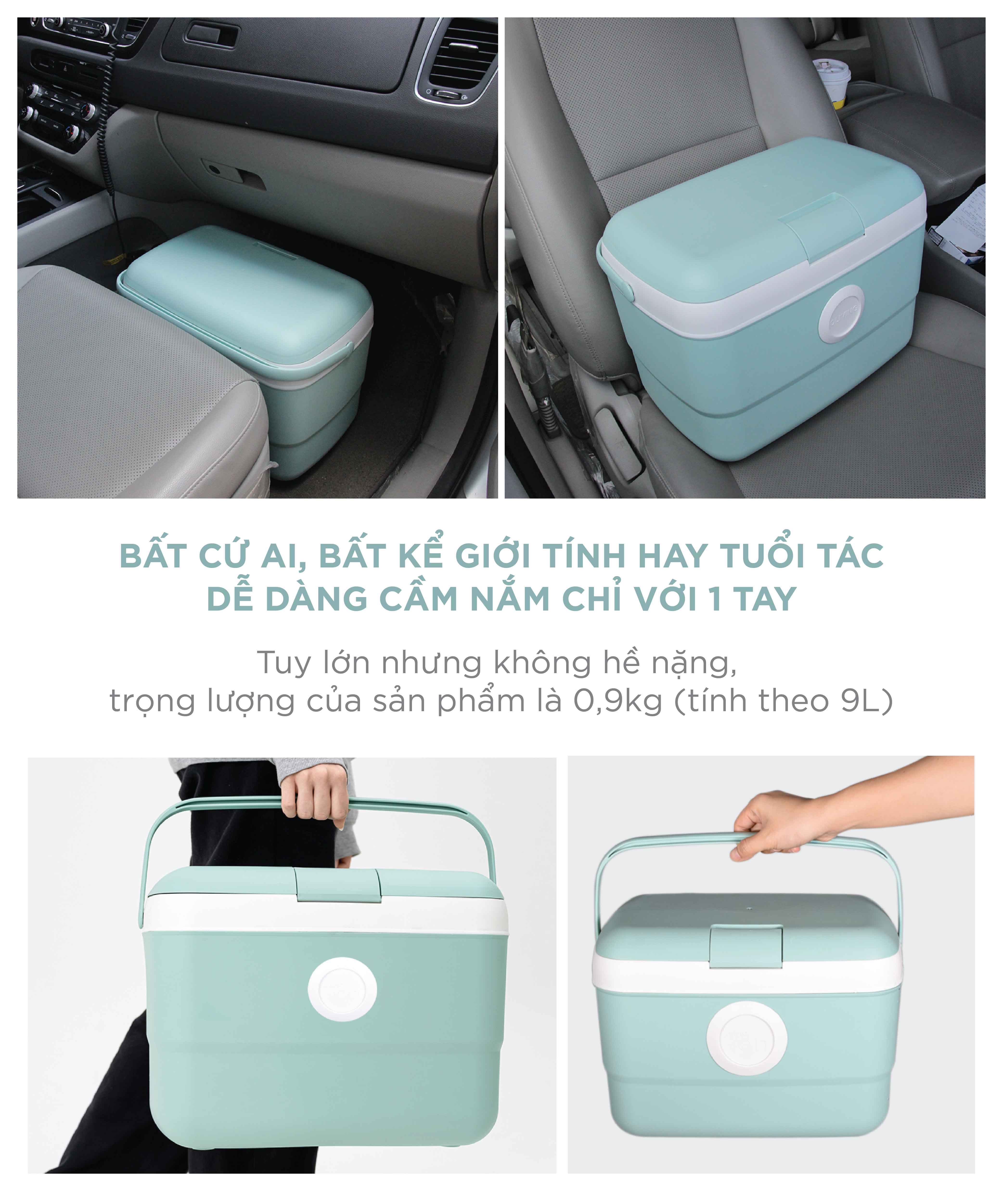 COMBO 2 thùng đá LIVINGON loại 9L & 21L