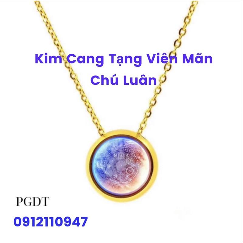 Dây Kim Cang Tạng viên mãn chú luân và chú Lăng Nghiêm màu vàng