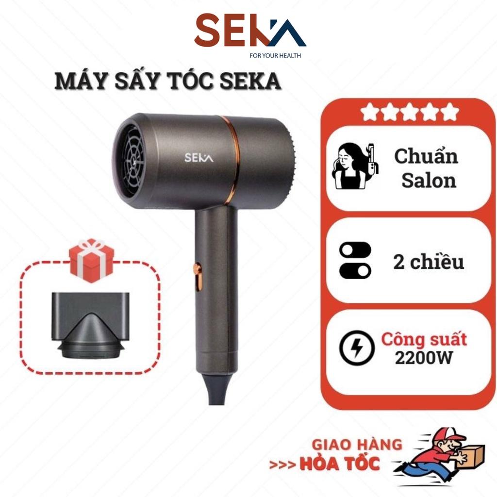 Máy sấy tóc 2 chiều,tạo kiểu tóc chính hãng SEKA SK22 máy sấy tạo kiểu ion âm chống khô tóc 2200W