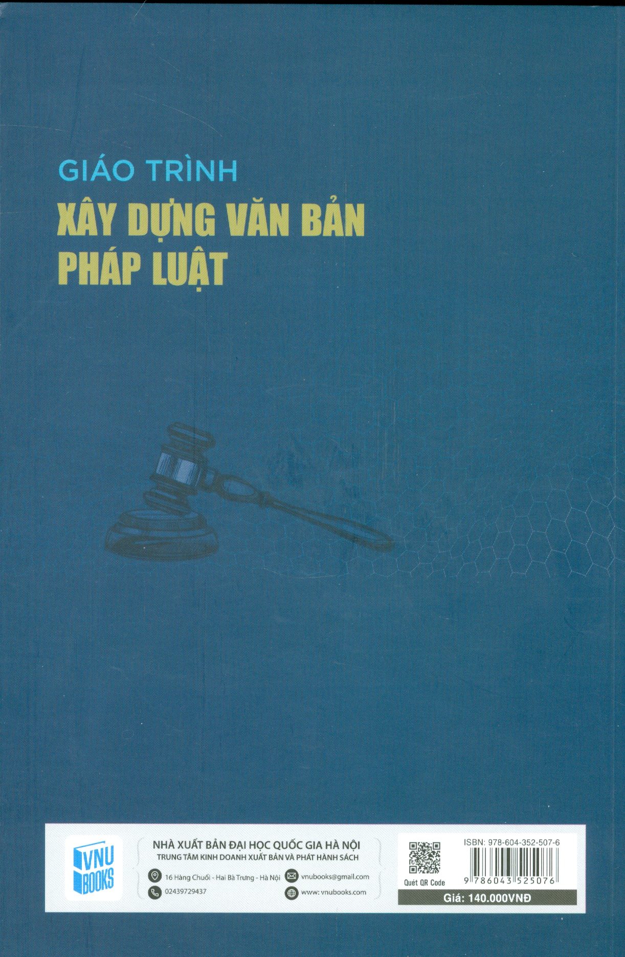 Giáo Trình XÂY DỰNG VĂN VĂN BẢN PHÁP LUẬT