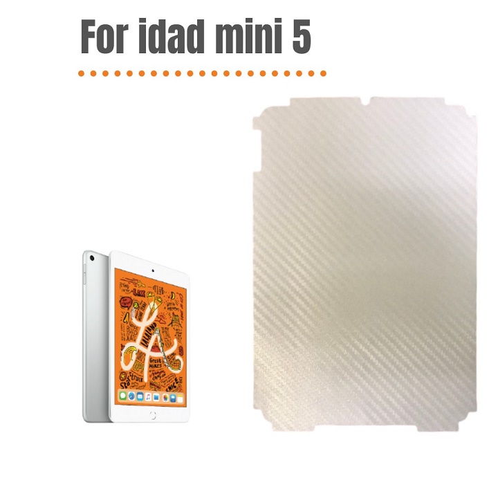 Miếng Dán Mặt Lưng Cacbon Dành Cho iPad Mini 5