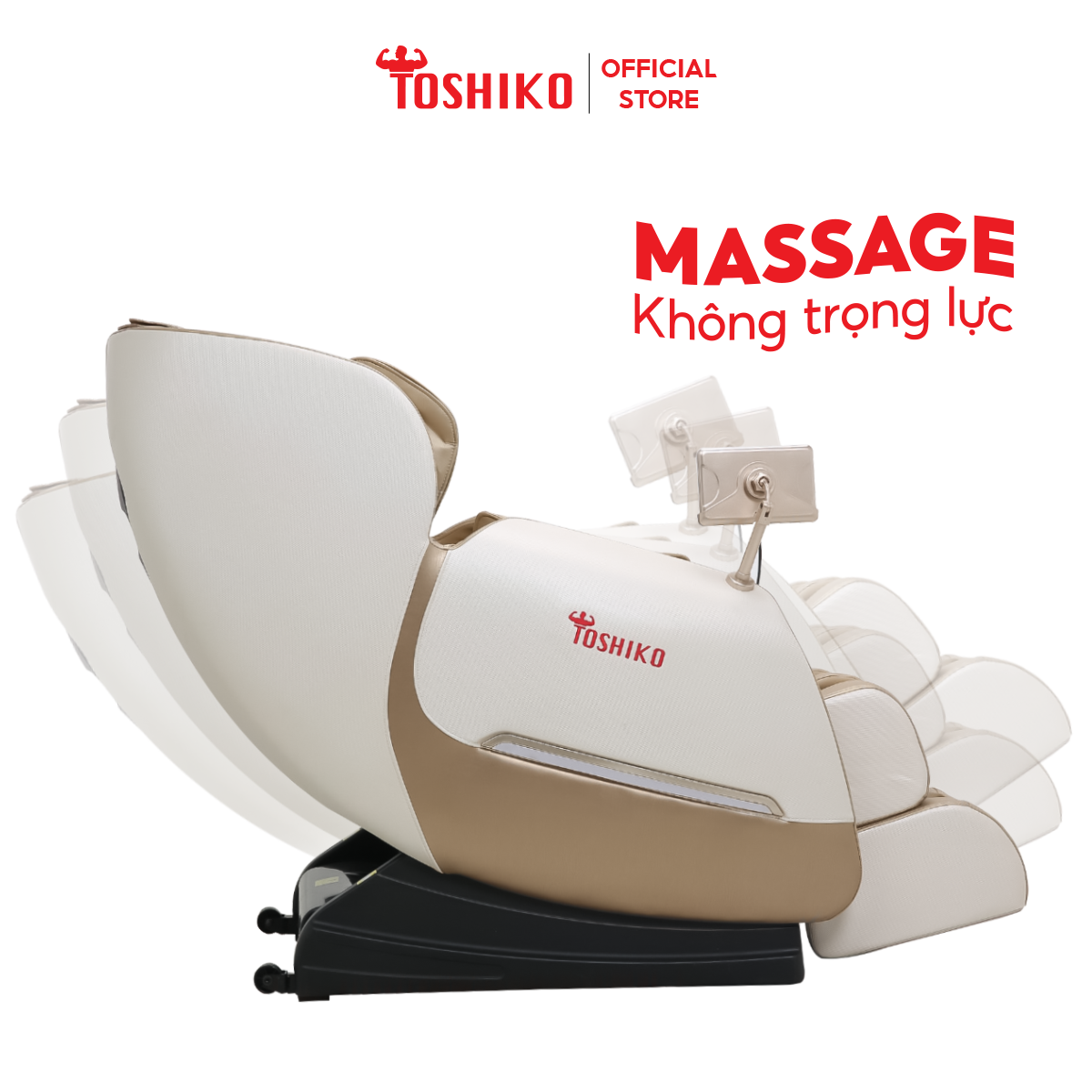 Ghế massage toàn thân công nghệ Nhật Bản Đa Năng Toshiko T6, sở hữu con lăn 3D cải tiến giúp massage đa chiều, đa dạng các bài massage khác nhau