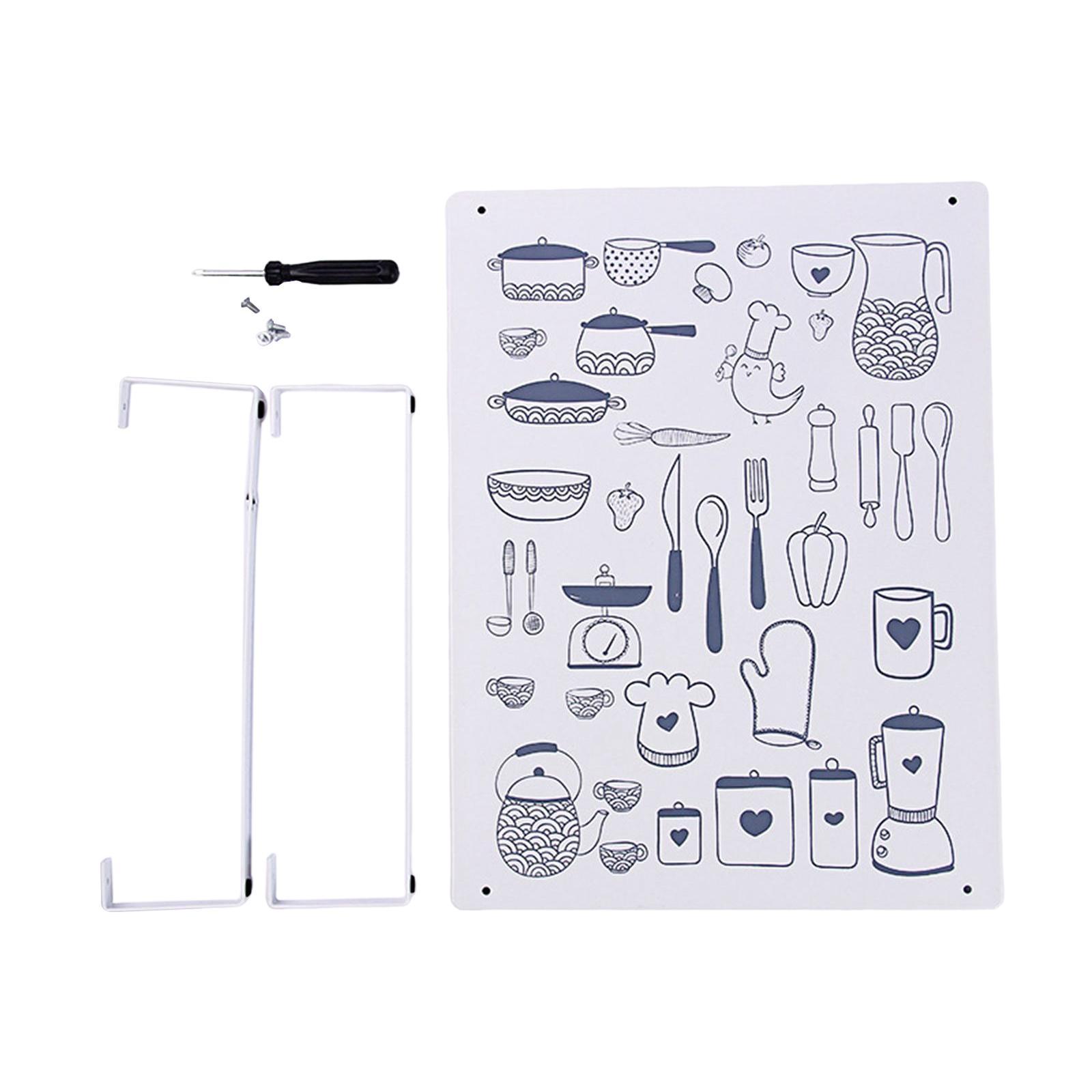 Multipurpose Spice Storage Holder Seasoning Jar Holder for Pantry Cupboard White