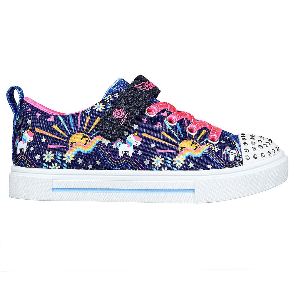 Skechers Bé Gái Giày Thể Thao Twinkle Toes Twinkle Sparks - 314802L-NVMT