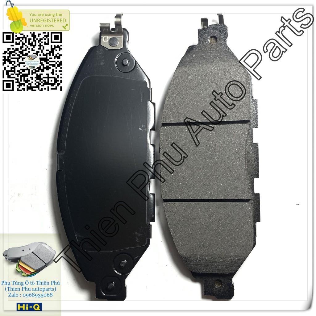 Má phanh chính hãng Hi-Q cho Nissan Navara 2016 Trước - Bố thắng trước. OEM Brake Pad : D10603JA0A
